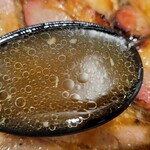 超多加水純手打ち麺 仁しむら - スープ