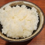 超多加水純手打ち麺 仁しむら - ごはん