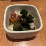 魚民 - お通しは白子ポン酢484円(ФωФ)ﾎﾞﾘﾔｶﾞｯﾃｶﾗﾆ