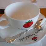 フライングトマトカフェ - ☆こんなカップはお家にも欲しいですね（笑）☆
