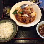 みんぱい - 酢豚定食(半ライス)