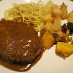 グリル 小松屋 - ハンバーグ