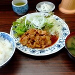 みっちゃん食堂 - 焼肉定食  800円