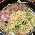 東京庵 - 天かすは別のトッピングです。