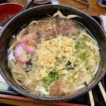 東京庵 - 白にかけうどん　大盛り
