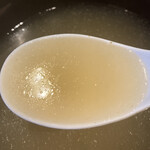 ラーメン 坊也哲 - つけ麺（1,100円）
      スープ割り、んまい！