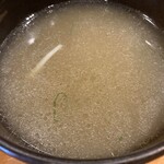 ラーメン 坊也哲 - つけ麺（1,100円）
      スープ割り