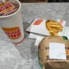Burger King - 料理写真:ワッパーのセット