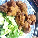 めんどり屋 - 黒からあげ定食