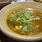 Yamuyamu - トリッパと炒め野菜のスープカレー1069円