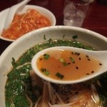 Komadori Rou - 鶏ガラのあっさりスープに黒胡椒と肉味噌のピリッとした刺激！
