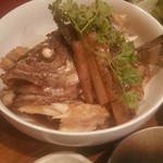 座頭市 - 美味！スズキのアラ煮！