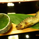 懐石 辻留 - 京都のあゆ塩焼き