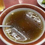 千成亭 - チャーハンスープ　泣くほどうまい