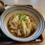 ゆでた亭うどん太郎 - かけうどんアップ