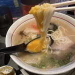 らーめん げんこつ - プチ玉子つけ麺 ウマし！