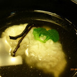 懐石 辻留 - はも葛たたき