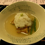 懐石 辻留 - うなぎ蓮根蒸し