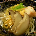 懐石 辻留 - 椎茸の出汁が良く