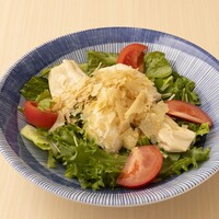 比叡湯葉とお豆腐のさらだ