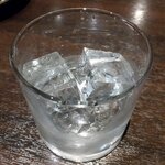 蕎麦切り くろ - 蕎麦切り くろ 「焼酎（十割ロック）」