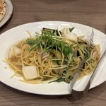 イタリア厨房 ベッラ・イタリア - イカと揚げなすのパスタ