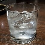 蕎麦切り くろ - 蕎麦切り くろ 「焼酎（十割ロック）」