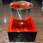 蕎麦切り くろ - 蕎麦切り くろ 「日本酒（福司純米）」