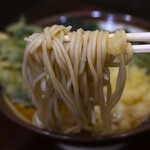 そば処 はるな - ハゼ天そば＠税込520円＋春菊天＠税込130円