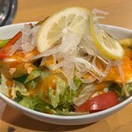 ひゃら亭 - ひゃら亭サラダのハーフ