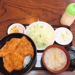 とんかつ政ちゃん - 特急かつ丼 1,518円
