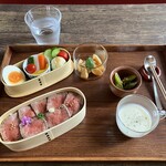 cafe kiitos - 料理写真:わっぱローストビーフ 1300円