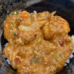 CHINESE DINING 瑞 - 海老チリ丼