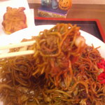 喜左衛門 - 焼きそば 大 ＆ たかうじ君焼 ハム、チーズ ✖️2　月星ソース