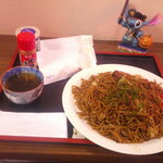 喜左衛門 - 焼きそば 大 ＆ たかうじ君焼 ハム、チーズ ✖️2　月星ソース