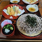 美濃吉 - 料理写真:天ざるそば