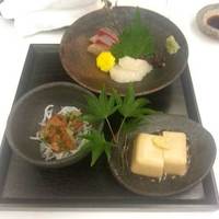 花蝶 銀座本店 - 前菜、向付、刺身