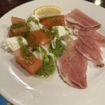ガスト - 炙り生ハムの　カプレーゼ
