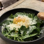 Gaogao - サラダほうれん草のカルボナーラ仕立て