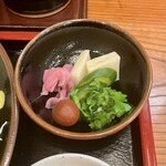 とんかつ稲 - お新香