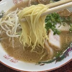 クーニャン - クーニャンラーメン細麺600円