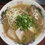 クーニャン - クーニャンラーメン細麺600円