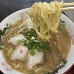 クーニャン - クーニャンラーメン太麺600円