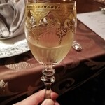 La maison du caviar 17℃ - なんとも素敵なグラス✨