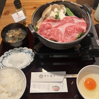すき焼きと牛まぶし ももしき - 