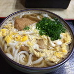 福栄食堂 - 衣笠うどん480円