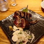 藁焼き鰹たたき 明神丸 - 