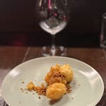 福星 - オコゼのフリット 揚げニンニク･ココナッツ和え