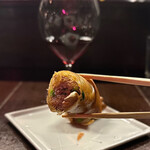 福星 - ホタルイカの春巻き