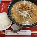 くるまやラーメン - 挽き肉味噌ラーメン